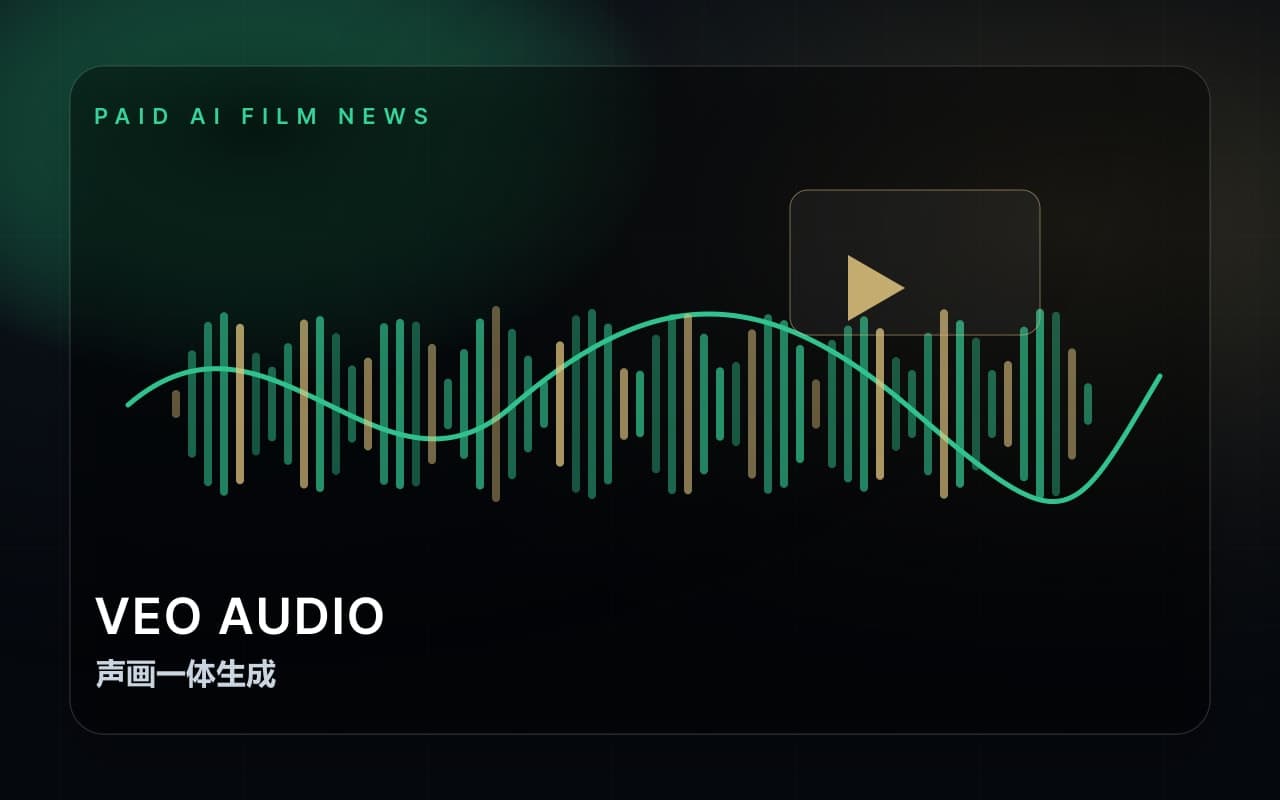 Veo 把声音带进视频生成，AI短片的判断标准变了