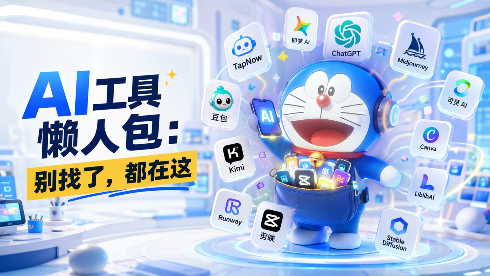 AI工具懒人包：别找了，都在这