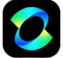 图片展示的是AI视频和动态图工具中Topaz Video AI的LOGO。LOGO由多个颜色渐变的圆环组成，从左至右依次为蓝、绿、黄、橙、红、紫、蓝、绿、黄、橙、红、紫，呈现出一种流动的视觉效果。该LOGO与文档中介绍Topaz Video AI的内容相呼应，Topaz Video AI是一款专业AI视频修复增强工具，主打视频高清放大、去模糊、补帧、降噪、防抖、修复老旧模糊视频，提升画质与流畅度。